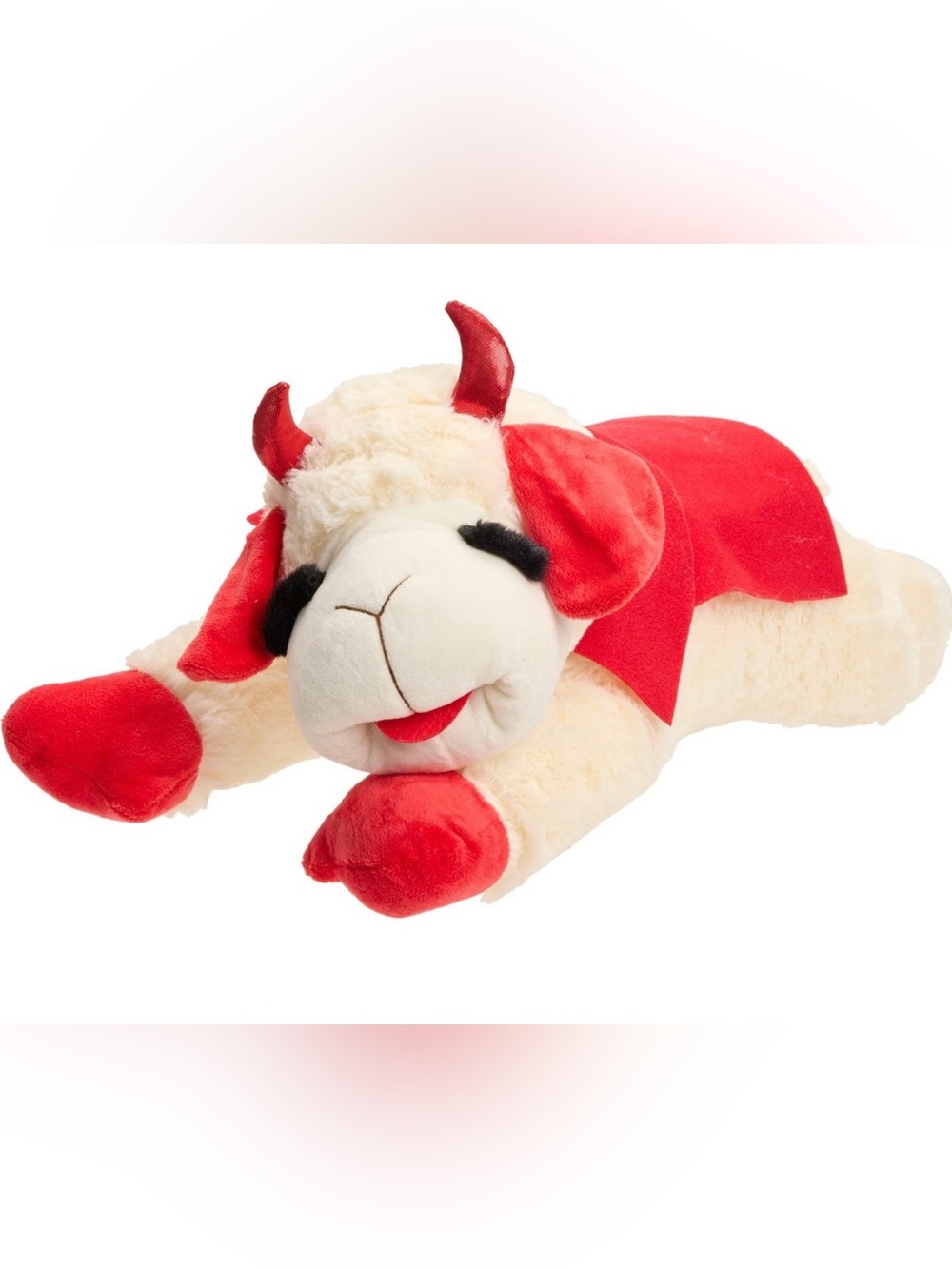 Multipet Lambchop Halloween Dog Toy Cute Devil Costume 18” NWT